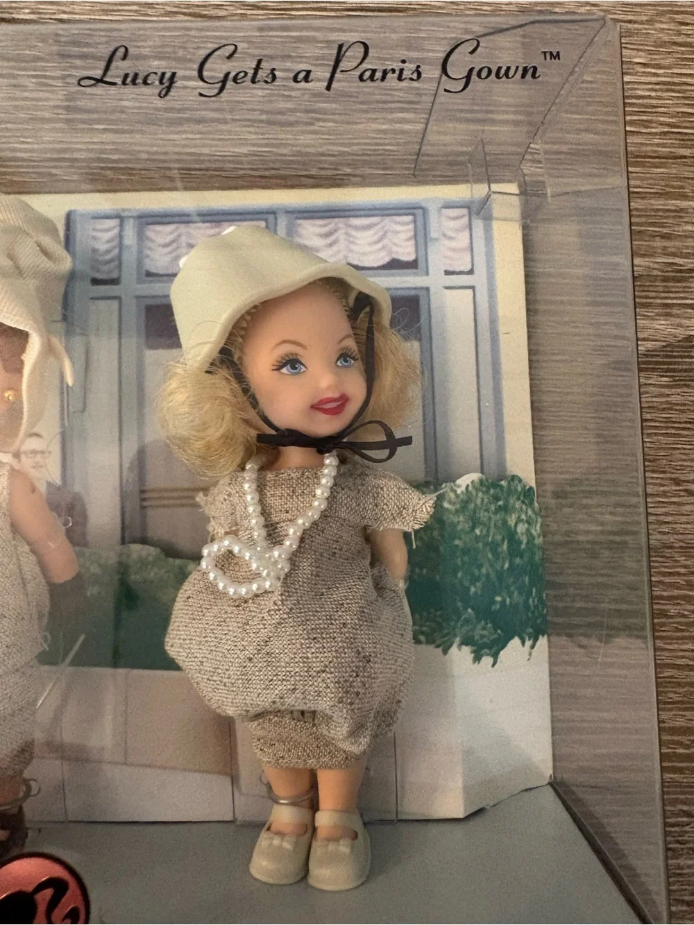 2008 Mattel Pink Label I Love Lucy “Lucy gets  Paris Gown” - Like New